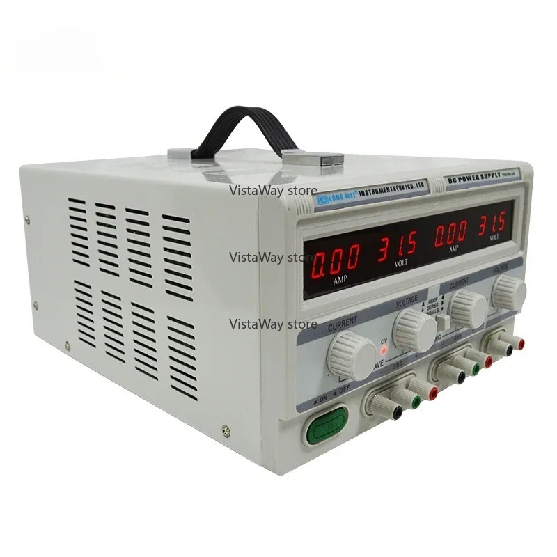 แหล่งจ่ายไฟแบบปรับค่าได้คู่ กร - Linear Dc Power Supply Triple Output บทวิจารณ์และราคา